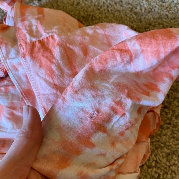 Anthropologie MISA Los Angeles Esmee Tie Dye Maxi Dress Size small Cotton - Picture 10 of 10